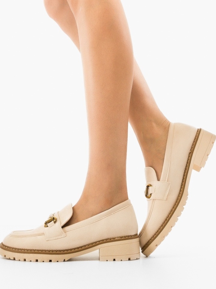 Scarpe casual Beige Londrey - Img 2