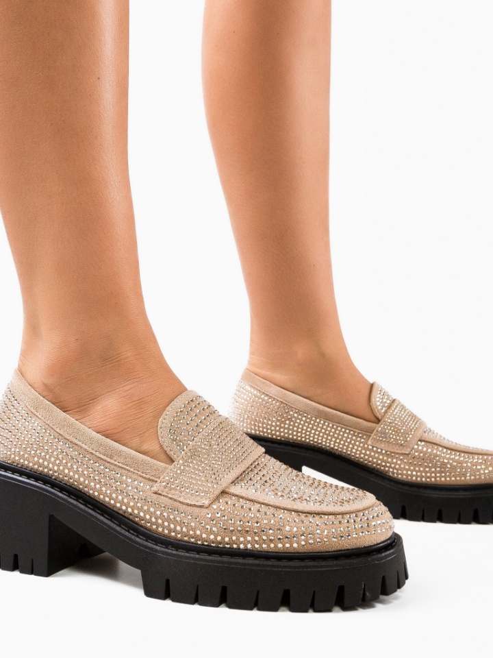 Scarpe casual Beige Marks - Img 4