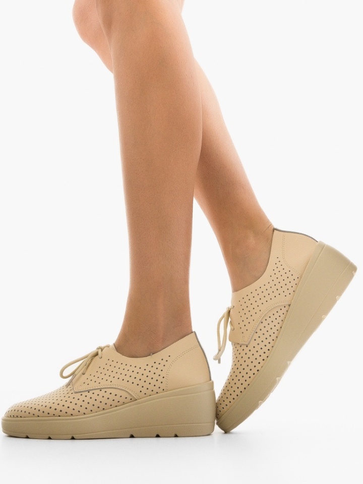 Scarpe casual Beige Mersonk - Img 3