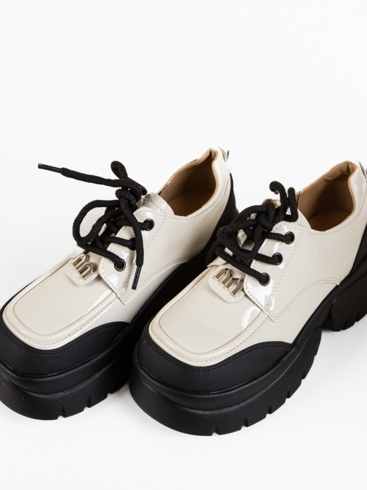 Scarpe casual Beige Miu - Img 3