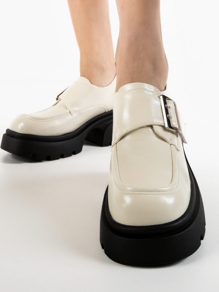Scarpe casual Beige Mresa - Img 3