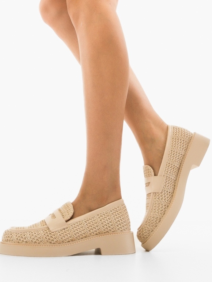 Scarpe casual Beige Nora - Img 2