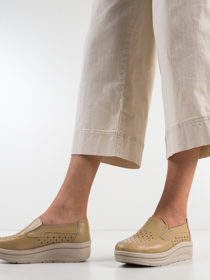 Scarpe casual Beige Olifram - Img 9