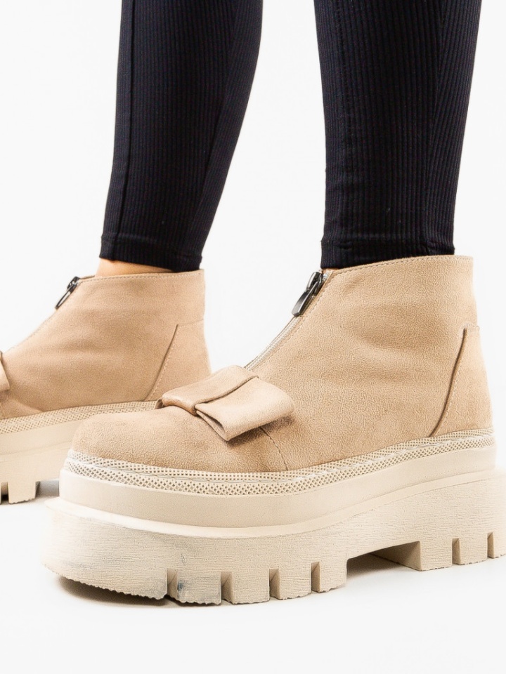 Scarpe casual Beige Parqua - Img 3