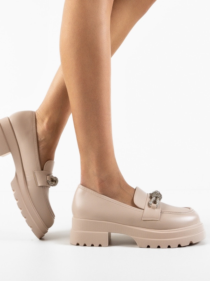 Scarpe casual Beige Pope - Img 2