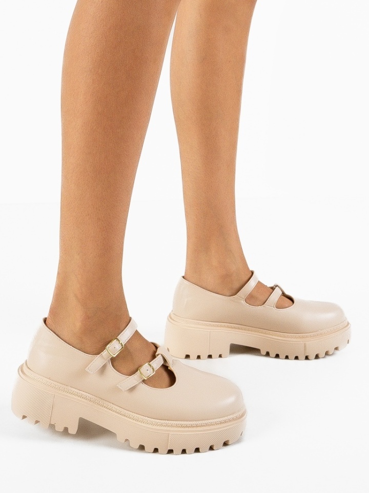 Scarpe casual Beige Rita - Img 1