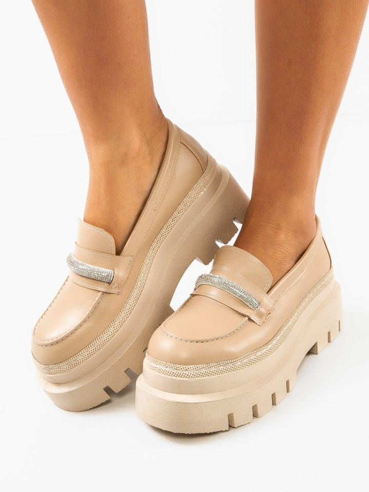 Scarpe casual Beige Skenara - Img 1