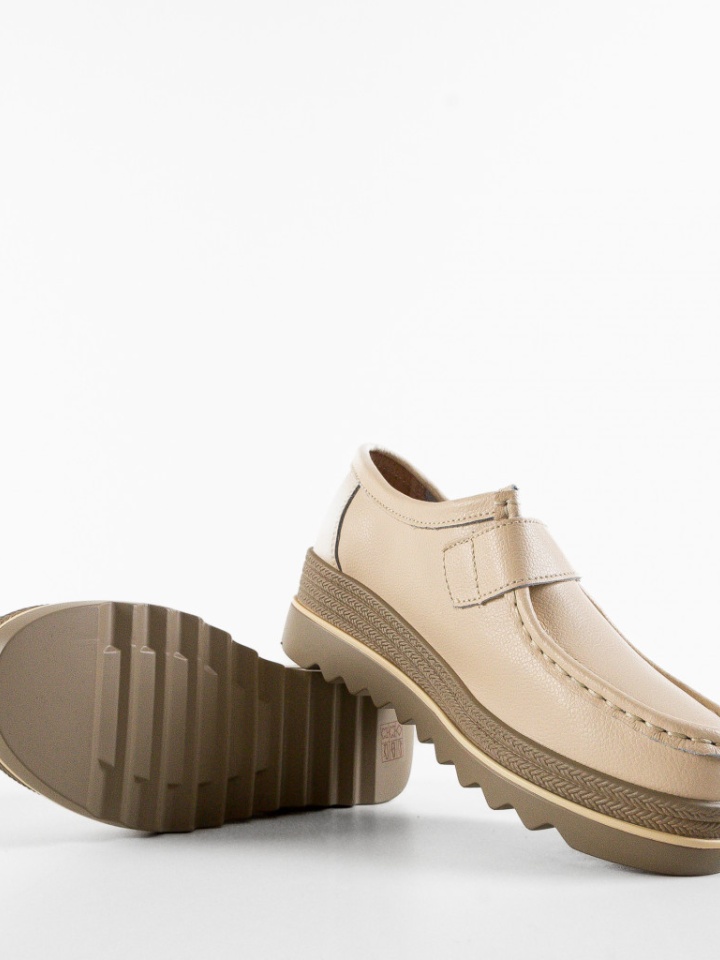 Scarpe casual Beige Straif - Img 6