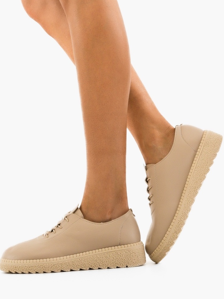 Scarpe casual Beige Tyka - Img 3