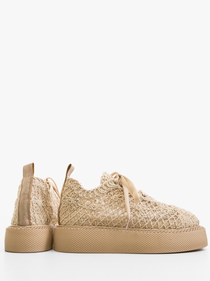 Scarpe casual Beige Ystory - Img 3
