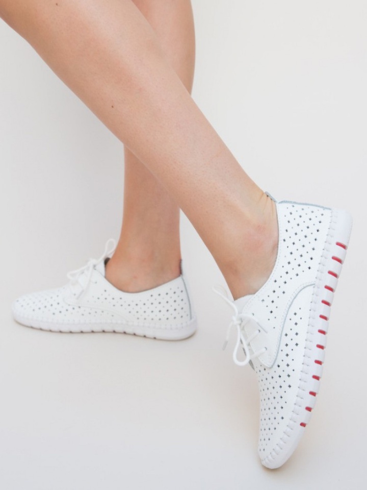 Scarpe casual Bianche Casual Hilio Albi - Img 6