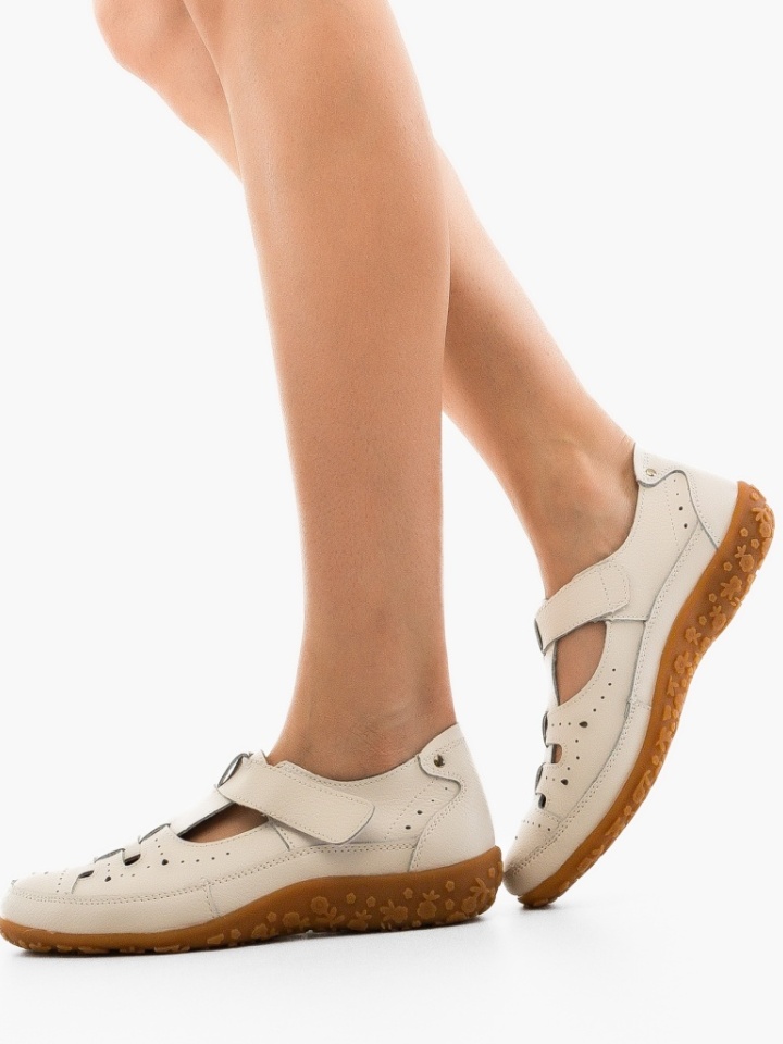 Scarpe casual Bianche Tekla - Img 3