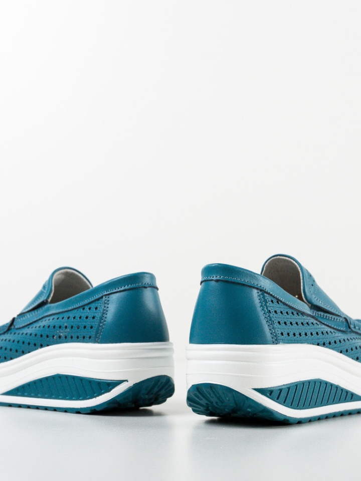 Scarpe casual Blu Bicaz - Img 8