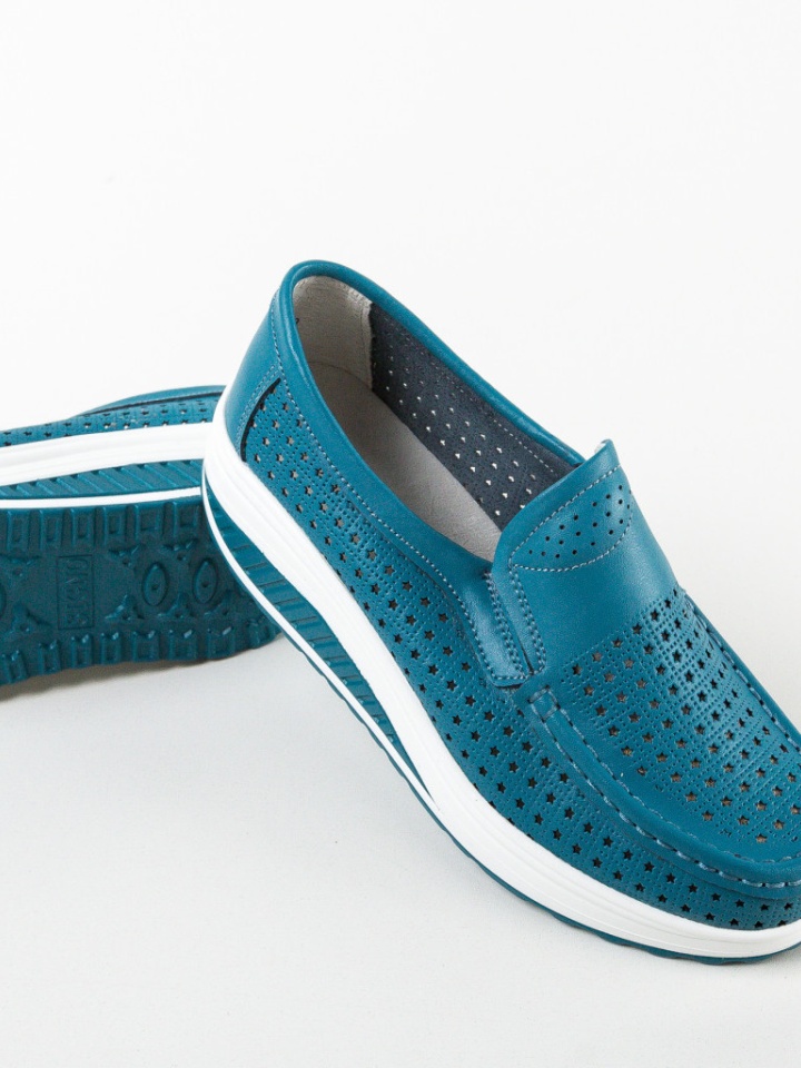 Scarpe casual Blu Bicaz - Img 16