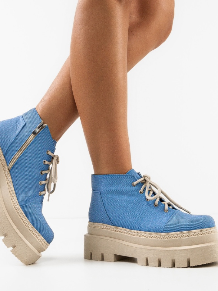 Scarpe casual Blu Jacobs - Img 2