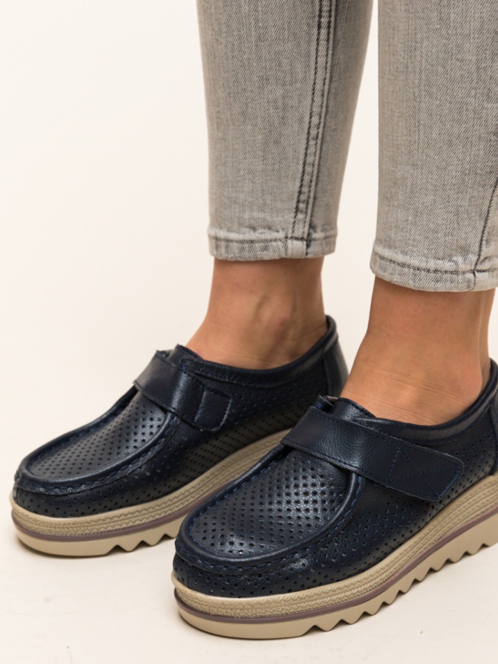 Scarpe casual Blu navy Histria - Img 2