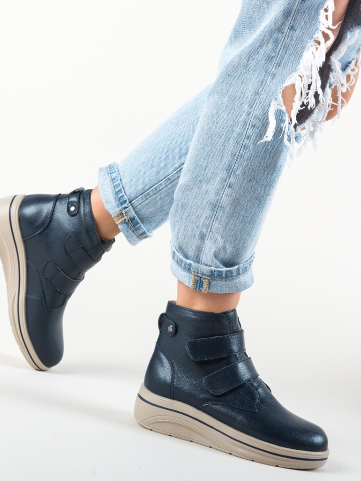Scarpe casual Blu navy Jabal - Img 4
