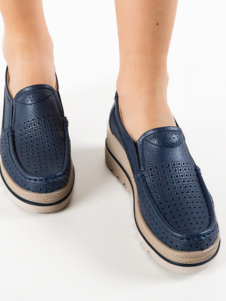 Scarpe casual Blu navy Krat - Img 2