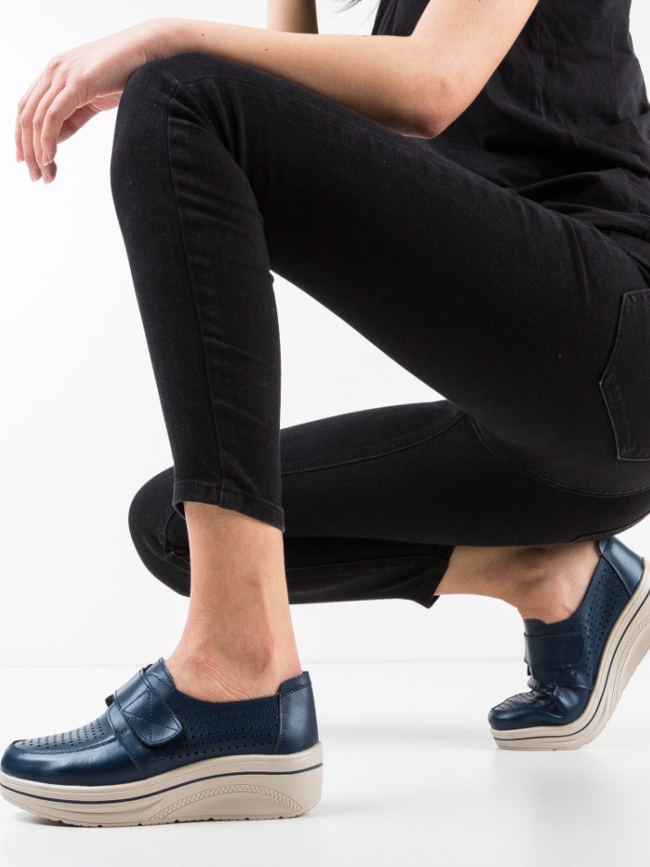 Scarpe casual Blu navy Rezolito - Img 5