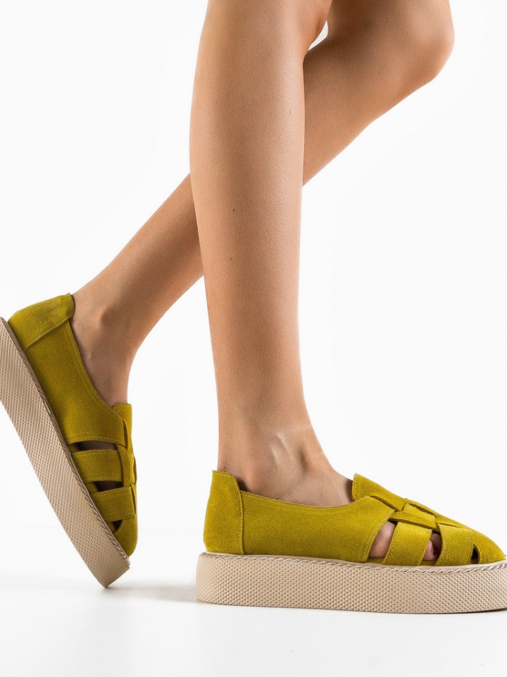 Scarpe casual Gialle Anura - Img 3