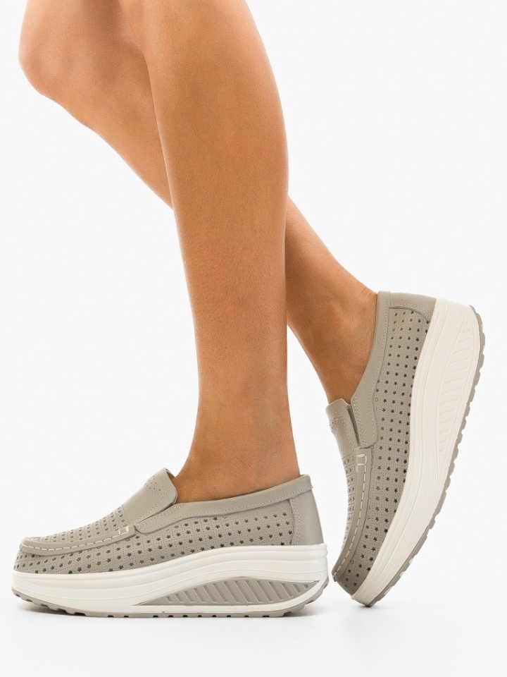 Scarpe casual Grige Bicaz - Img 3