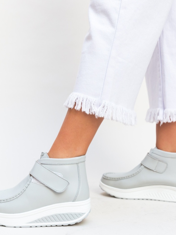 Scarpe casual Grige Misha - Img 4
