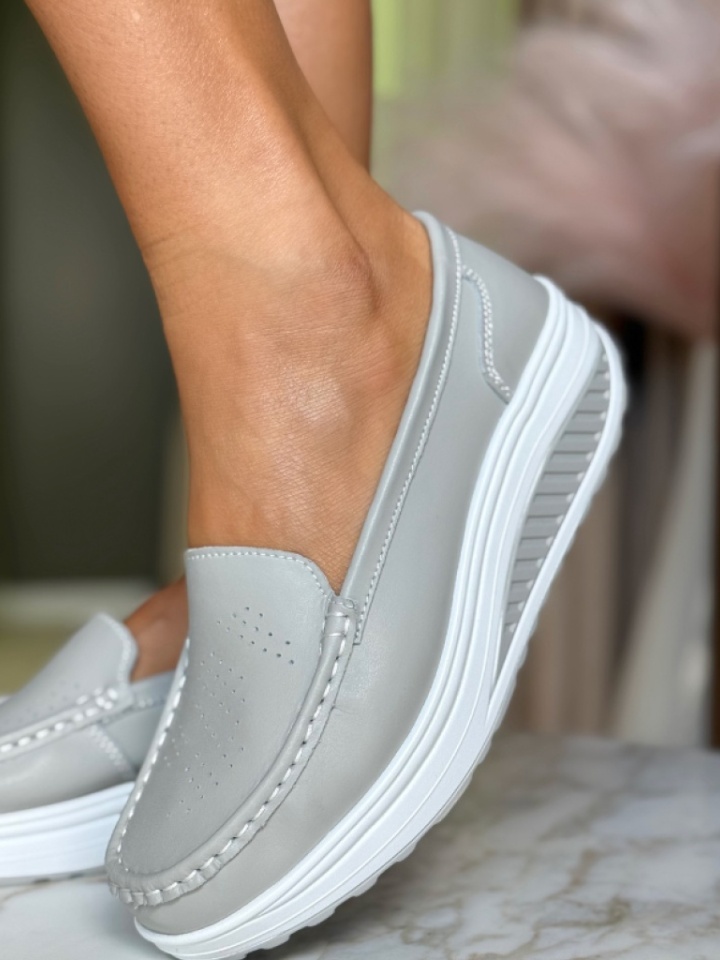Scarpe casual Grige Musta - Img 1
