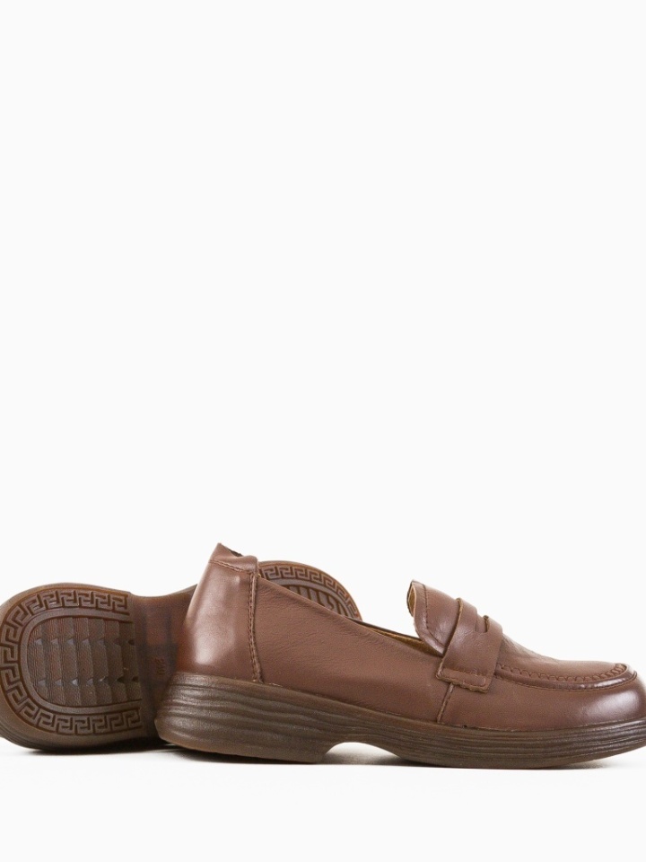 Scarpe casual Marroni Byertes - Img 7