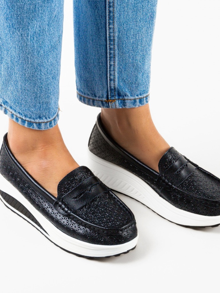 Scarpe casual Nere Fyrya - Img 3