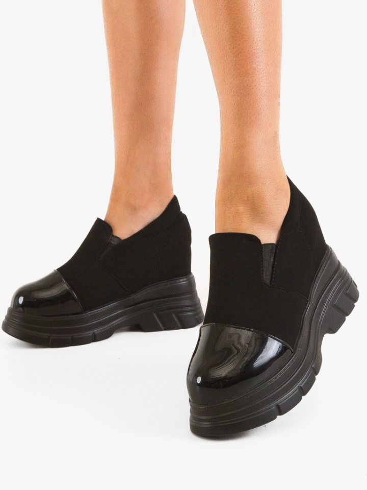 Scarpe casual Nere Lamzay 2 - Img 3