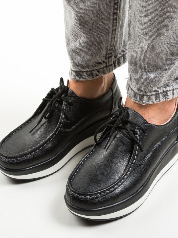 Scarpe casual Nere Vlasta - Img 4