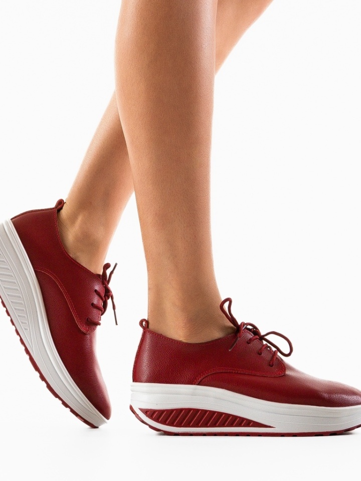 Scarpe casual Rosse Kleak - Img 1