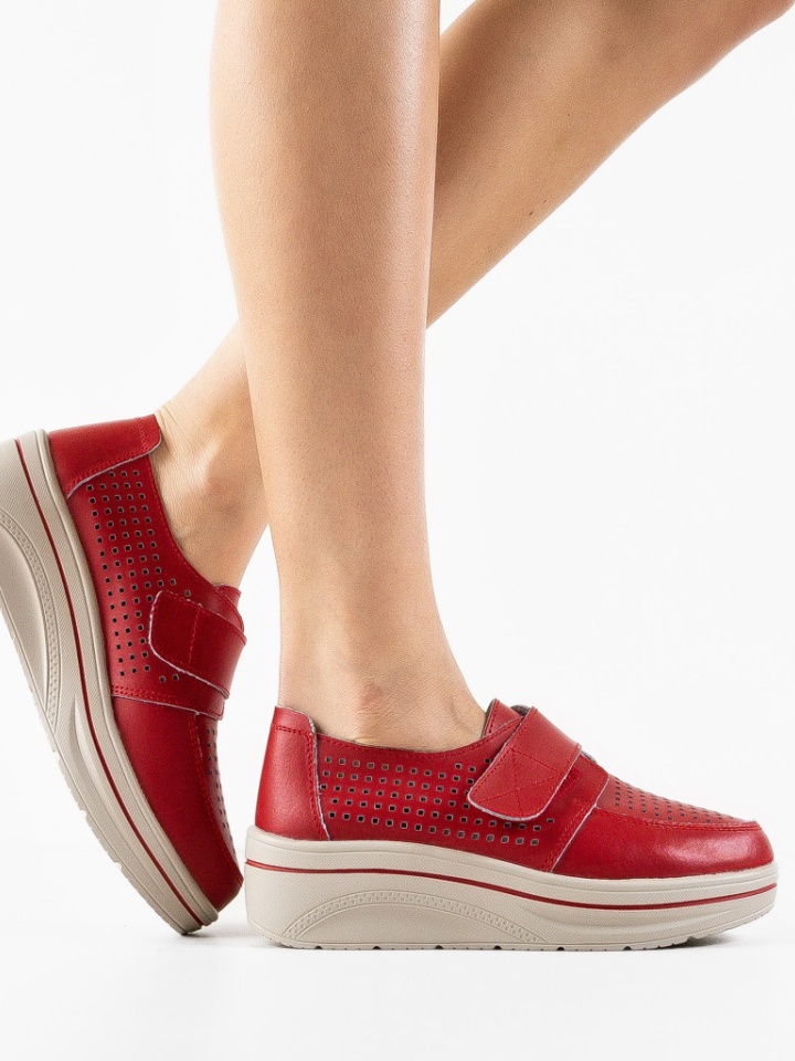 Scarpe casual Rosse Rezolito - Img 2