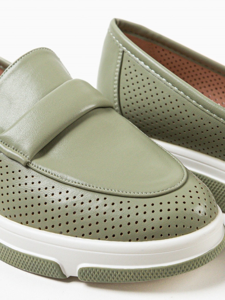 Scarpe casual Verde Gerta - Img 16