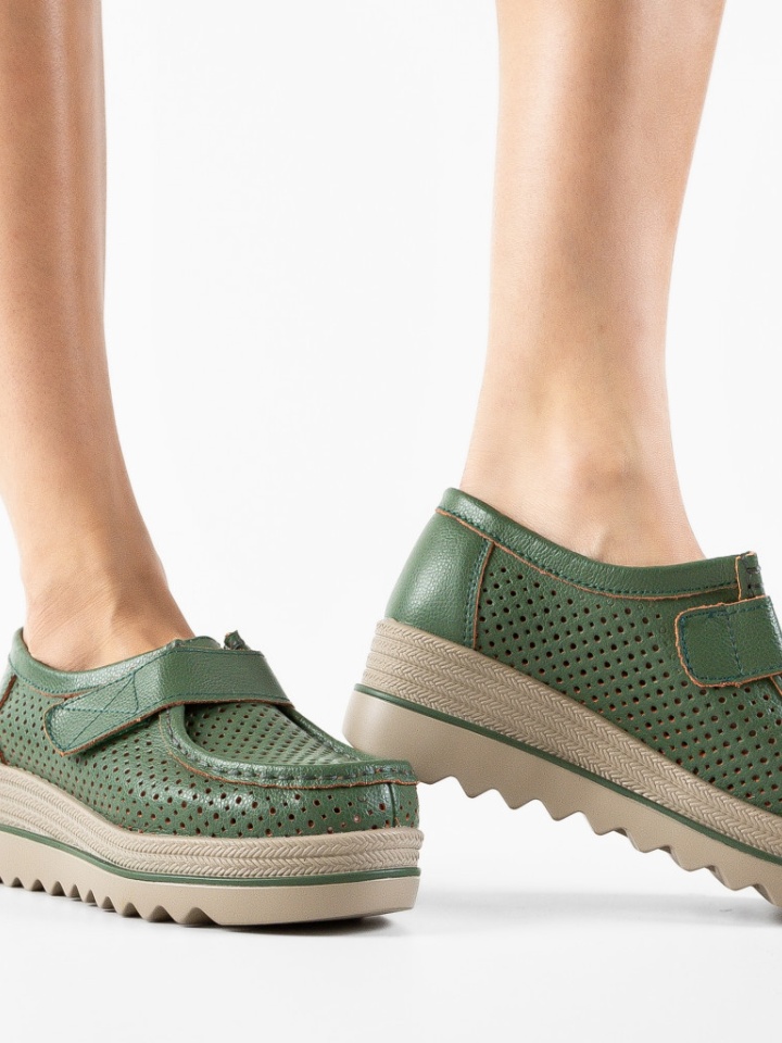 Scarpe casual Verde Histria - Img 3