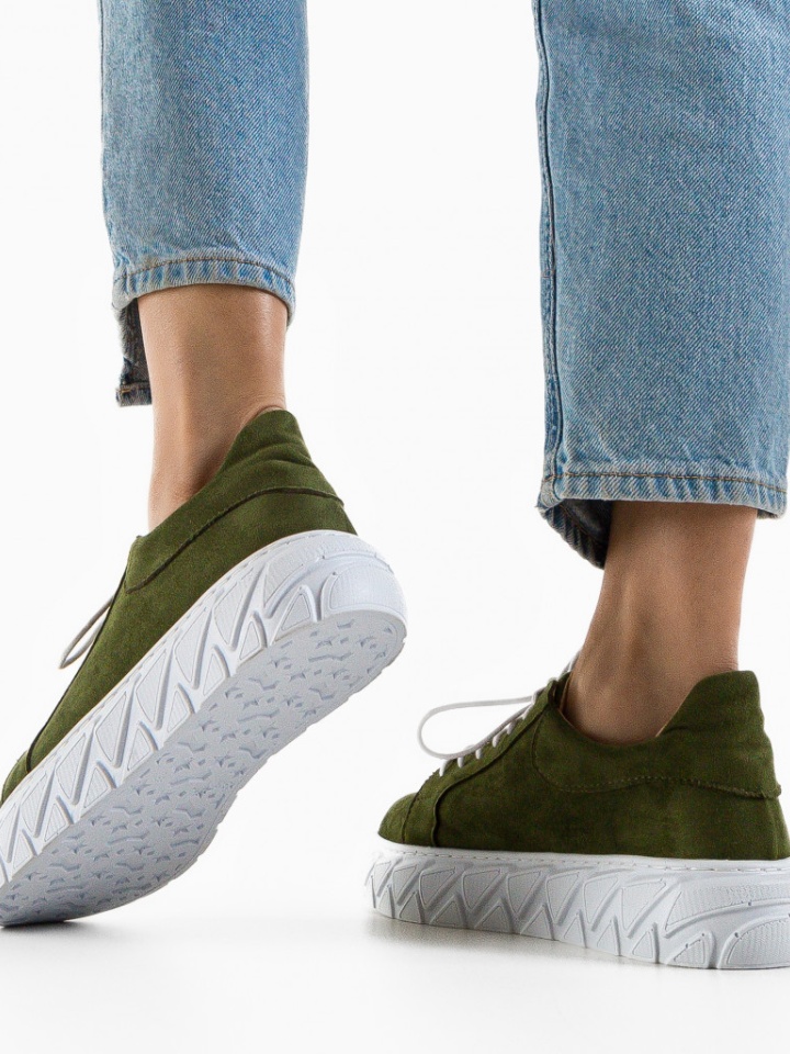Scarpe casual Verde Ismael - Img 2