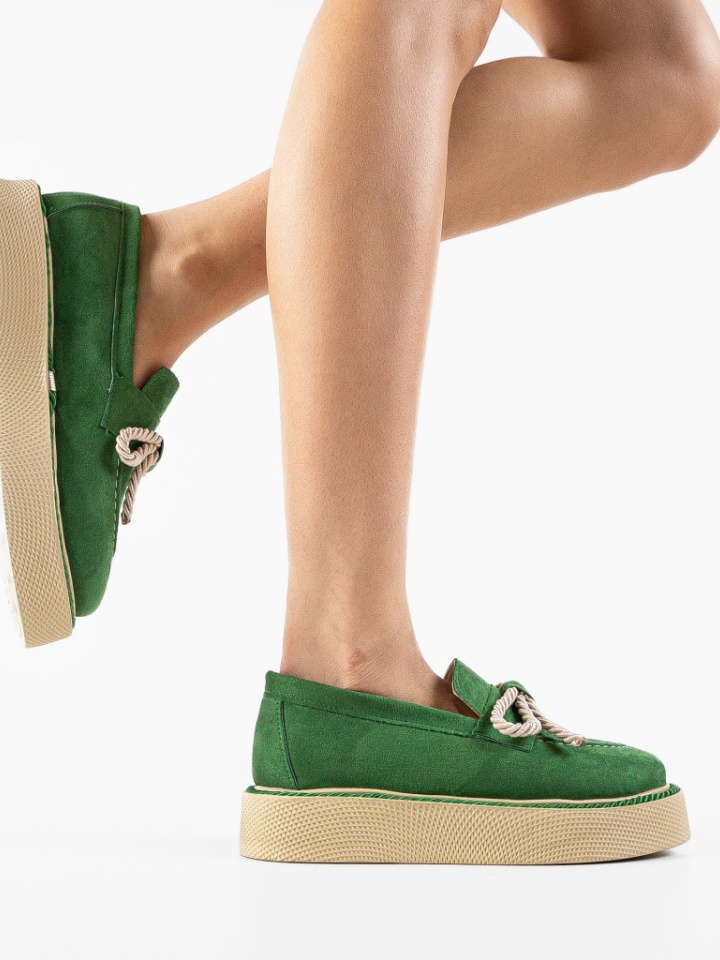 Scarpe casual Verde Leskus - Img 3