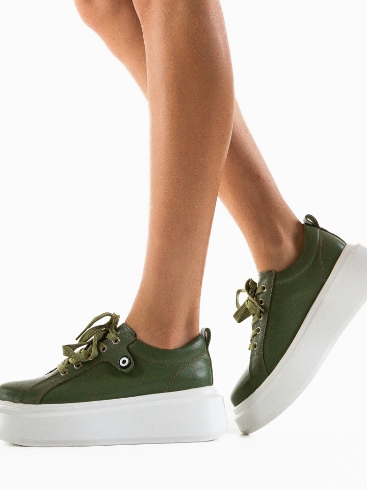 Scarpe casual Verde Nuandre - Img 3