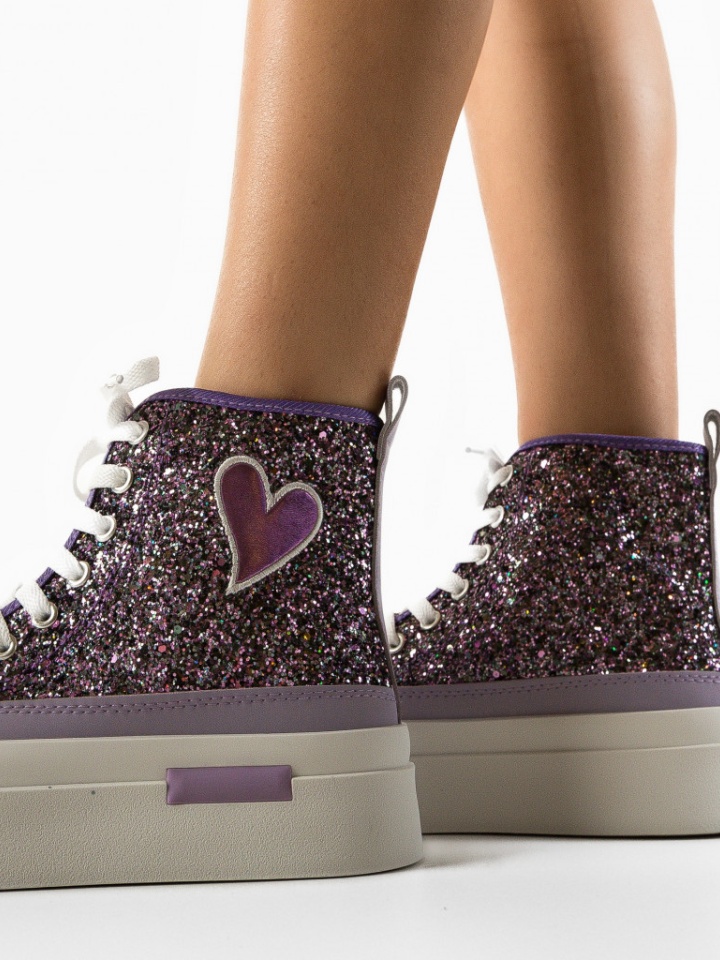 Scarpe casual Viola Cuore - Img 3