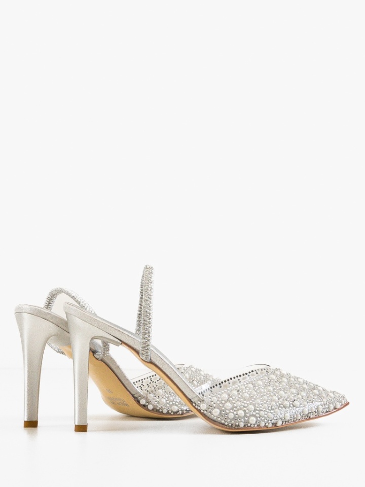 Scarpe da donna Argento Beto - Img 4
