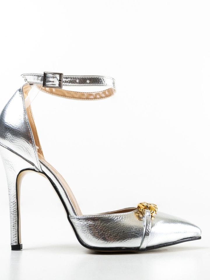 Scarpe da donna Argento Deler - Img 4