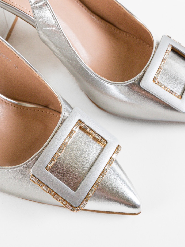 Scarpe da donna Argento Gentalya - Img 6