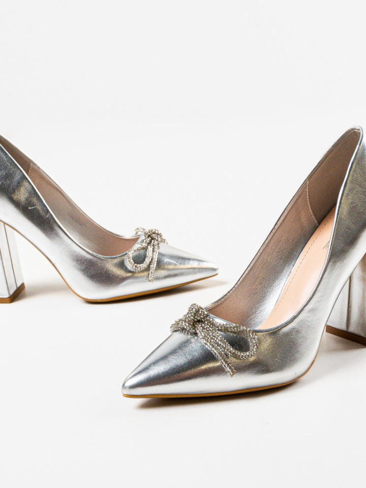 Scarpe da donna Argento Jacira - Img 6