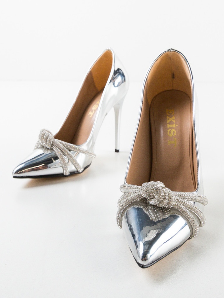 Scarpe da donna Argento Mogles - Img 14