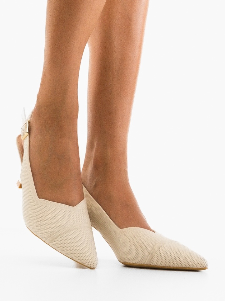 Scarpe da donna Beige Aadam - Img 1