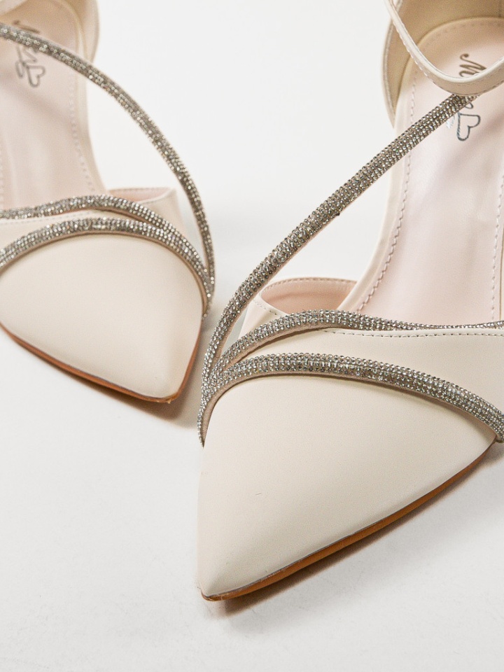 Scarpe da donna Beige Fulber - Img 6