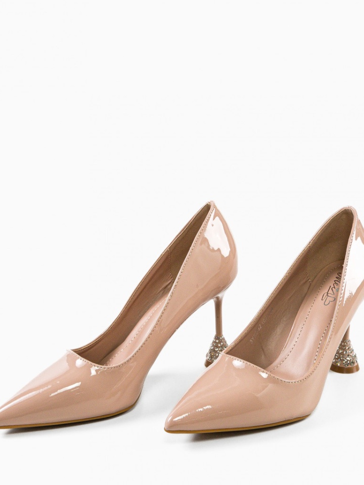 Scarpe da donna Beige Havarah - Img 7