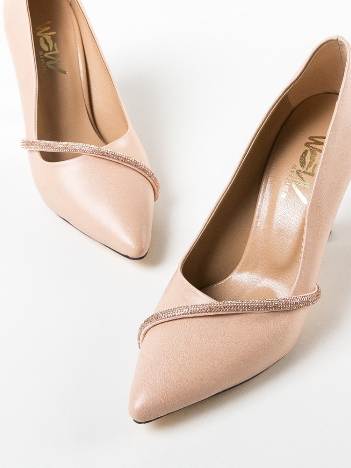Scarpe da donna Beige Kimol 2 - Img 4