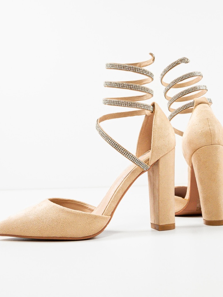 Scarpe da donna Beige Kyk - Img 7