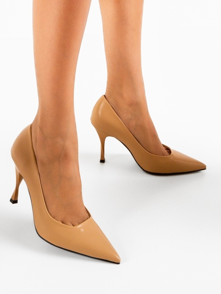 Scarpe da donna Beige Leuko - Img 2